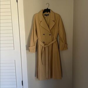 J. Crew Classic Khaki Trench Coat